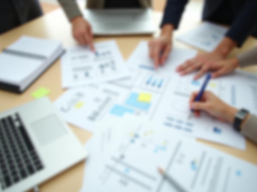 Digital philosophy consulting session with UX design wireframes