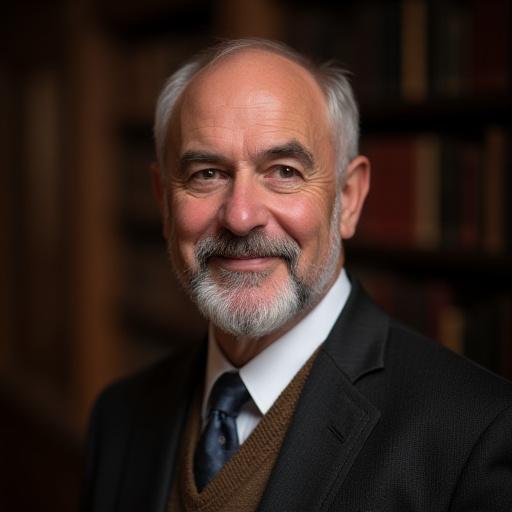 Professor James Blackwood, Academic Philosophy Advisor
